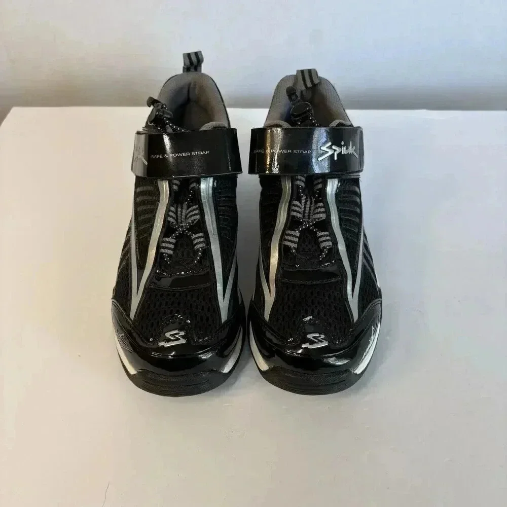 Spiuk Shoes Spinning Motiv‎ Black And Silver Sneakers Size 40/7